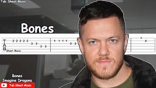 Imagine Dragons  Bones Guitar Tutorial [upl. by Gnohc424]