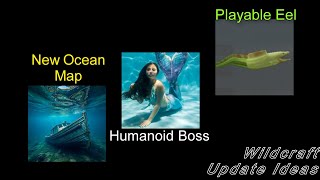 Wildcraft Update Ideas New Ocean Map amp Playable Animal [upl. by Raffo974]