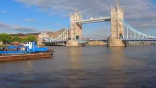 Tower Bridge Open amp Close Timelapse HD [upl. by Eulalia]