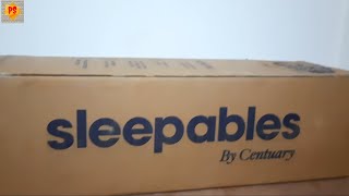 Centuary Mattresses Sleepables 6 inch Double Pocket Spring Mattress Vacuum Packed Unboxing hindi [upl. by Benilda]