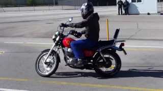 EXAMEN DE MOTO DGT APTO DE MIGUEL C [upl. by Enaitsirk]