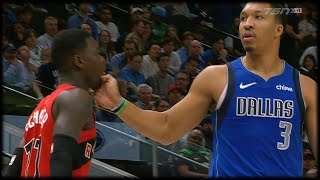 Grant Williams BICH Slaps Dennis Schröder  Raptors vs Mavs  Nov 8 2023 [upl. by Bradstreet632]