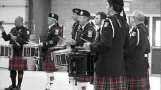 Pipes And Drums Played In Memory Of Howard Hughes [upl. by Gorden]