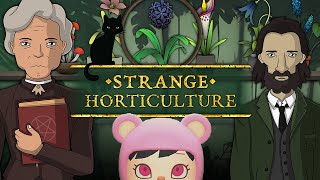 Opening a magical plant shop is gaming ASMR for witches  Strange Horticulture Full Game Part 1 [upl. by Ybok]