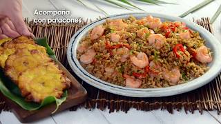 Arroz con Coco y Camarones [upl. by Eurydice]