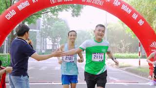 Giải Marathon Mừng Kỷ Niệm 34 Năm Tập Đoàn Hà Đô [upl. by Donalt]