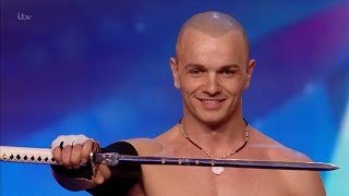 Alex Magala  Britains Got Talent 2016 Audition week 1 [upl. by Gunn323]