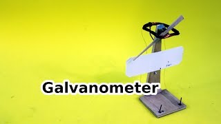 Homemade Galvanometer [upl. by Trillbee]