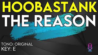 Hoobastank  The Reason  Karaoke Instrumental [upl. by Asenab852]