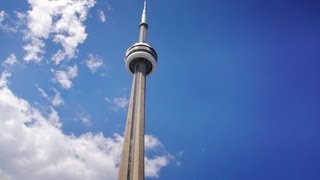 CN Tower Toronto Canada  a visit to the top [upl. by Brandi153]