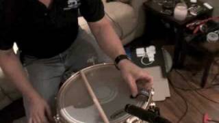 Drum Lesson Evans MinEMAD Tone Dampening System  Gear Tip Drum Lesson [upl. by Notnek]