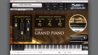 Estate Grand Piano for sforzando PreRelease [upl. by Zelma]