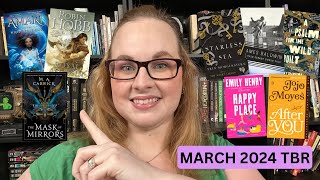 March 2024 TBR  Fantasy Romance Literary Fiction [upl. by Midian]