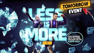 Less Is More Top Up Event Confirm 😮 Ramadan Wish Event Free Fire  Free Fire New Event SaaD GaminG [upl. by Nohpets130]