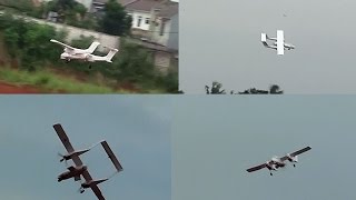 OV10 Bronco foam RC plane  maiden flight [upl. by Candie10]