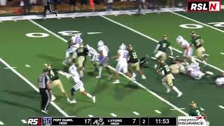 Highlight Football Port Isabel vs Lyford 82423 [upl. by Auqenet517]