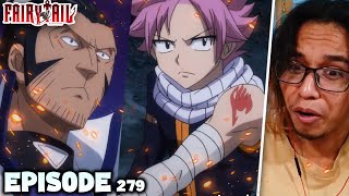 NATSU DESTROYS BLUE NOTE🔥  Fairy Tail Episode 279 Reaction [upl. by Berstine]