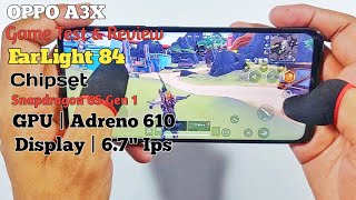 Oppo A3X Game Test amp Review  FarLight 84 Graphics Test Snapdragon 6S Gen 1 Ram 4GB [upl. by Tabber]