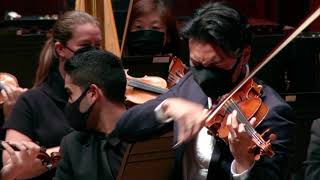 violinist string BREAKS during Tchaikovsky [upl. by Teloiv678]