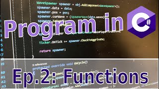 How to Program in C for beginners  Ep2 Functions [upl. by Reinertson26]