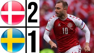 Denmark vs Sweden 21  International Friendly 2024  Match Today [upl. by Lozar]