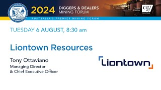 2024  Liontown Resources  Tony Ottaviano  Diggers amp Dealers [upl. by Hermia380]