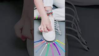 Lazy Silicone Shoelaces Review youtubeshorts [upl. by Kerman3]