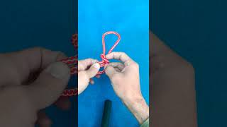 How to tie strong ropes knot shortshortvideo short [upl. by Saul764]