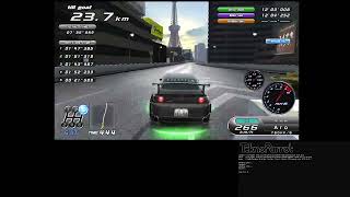 WANGAN MIDNIGHT 6 TIME ATTACK PC  METROPOLITAN HIGHWAY CIRCUIT TOKYO AREA [upl. by Naitsirhk]