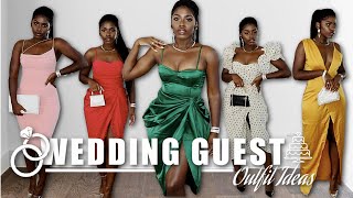 WEDDING GUEST OUTFIT IDEAS  WHAT TO WEAR THATS AFFORDABLE  STYLISH  iDESIGN8 [upl. by Lawry]