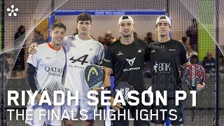 Riyadh Season Premier Padel P1  Highlights day 6 men [upl. by Enahsed]