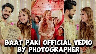 Rabeeca khan and hussain tareen baat paki official vedio❤️💍rabesian baat paki vlog rabeecakhan [upl. by Amity]