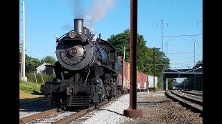 Strasburg Rail Road Revenue Freight with 475 July 12th 2018 [upl. by Annaicul]