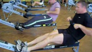 Indoor Rowing World Record  300m  416s  Rob Smith Basingstoke 2010 [upl. by Booth35]