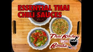 Thai Kitchen With Rinda Thai Chili Sauces 101 [upl. by Enylrac]