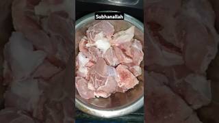 Mutton banane ki recipefood youtube short video [upl. by Siravaj]