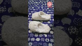 old clothes renovation into new clothes Cotton slippers Shoe making [upl. by Peyter572]