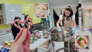 Hutterite Christmas  our COOK WEEK providing food for our crowd of 120 peoplevlog 182 [upl. by Hayes26]