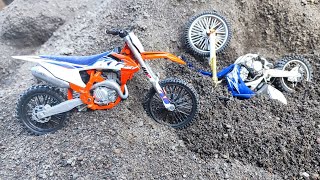 Dirt Bike Finger  Kawasaki KX 450F KTM 450 SXF and Yamaha YZ 450F Free Ride Offroad  Motocross [upl. by Vine699]