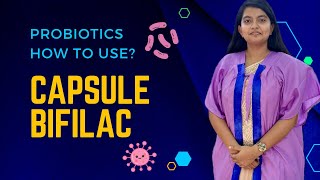 BIFILAC Capsule PROBIOTICS  Uses Explained in Tamil  மருந்தை பற்றி அறிவோம் [upl. by Aemat]