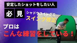 スイングを修正するコツ（梶川プロも実践中） [upl. by Starla]