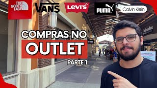 Outlet de Montreal Pt1  North Face Levis Vans e mais [upl. by Lucien]