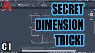 AutoCAD How to Add Dimensions The Easy Way [upl. by Callida391]