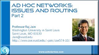 Ad Hoc Networks Issues and Routing Part 2  OLSR [upl. by Erised]