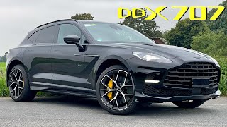 Aston Martin DBX 707 307kmh REVIEW on AUTOBAHN [upl. by Ontina330]