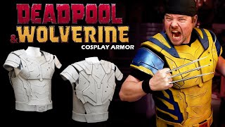 How to Make Wolverine Cosplay Chest Armor from Deadpool 3  FREE EVA Foam Templates  Part 1 [upl. by Melisa]