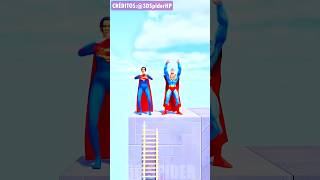 Superman y Venom compiten por el amor de Superchica 3DSpiderHP animation shorts [upl. by Luiza]