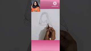 Kalpana Chawla  The first woman of Indian origin to go to space pencildrawing shortvideo art [upl. by Helbona]