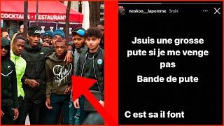 NESKOO ARRÊTE LE RAP  ET INSULTE CHICAILLE ARGENTÉ EN STORIE [upl. by Celtic]