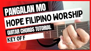 Pangalan Mo  Hope Filipino Worship  Guitar Chords Playthrough [upl. by Enautna416]